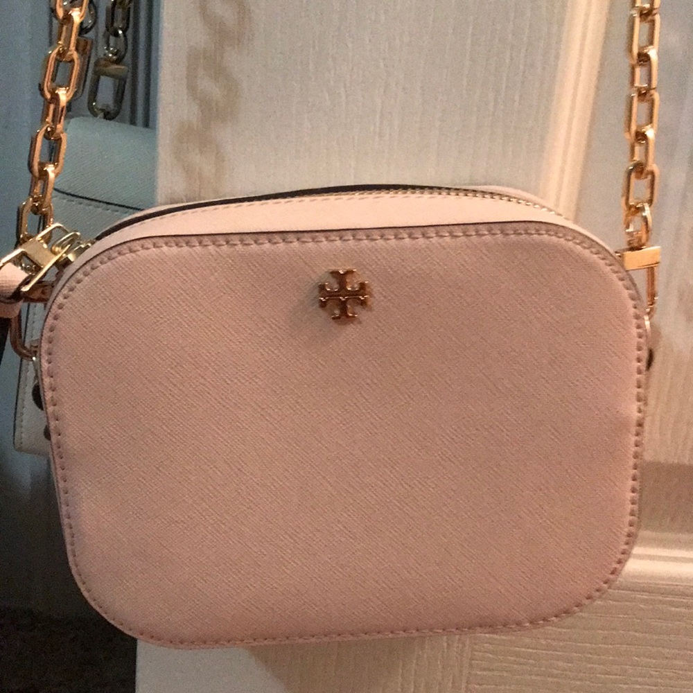 NWT Authentic Pink Tory Burch Cross Body